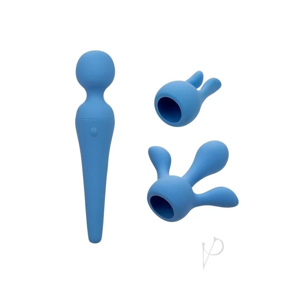 Couture Collection Rechargeable Silicone Body Wand Kit