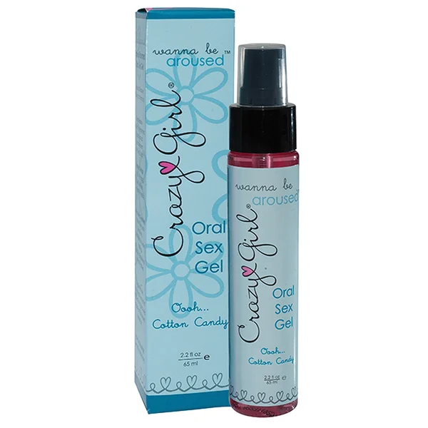 Crazy Girl Wanna Be Aroused Oral Sex Gel - Cotton Candy