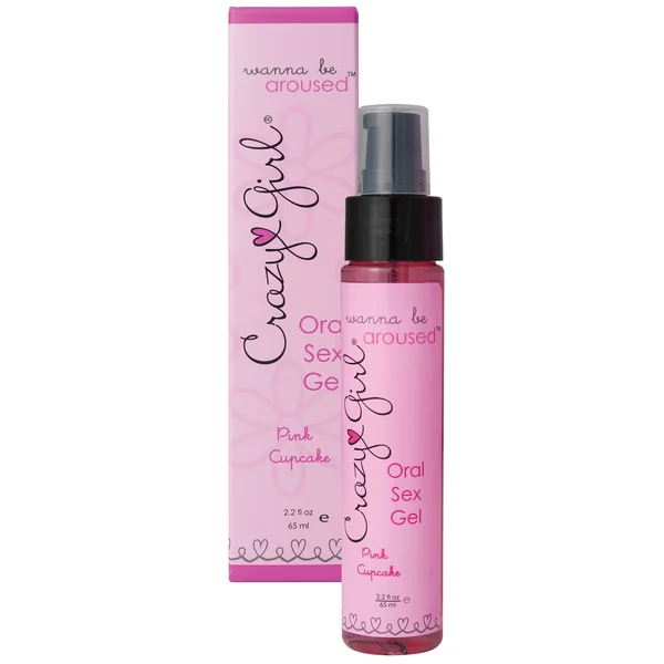 Crazy Girl Wanna Be Aroused Oral Sex Gel - Pink Cupcake