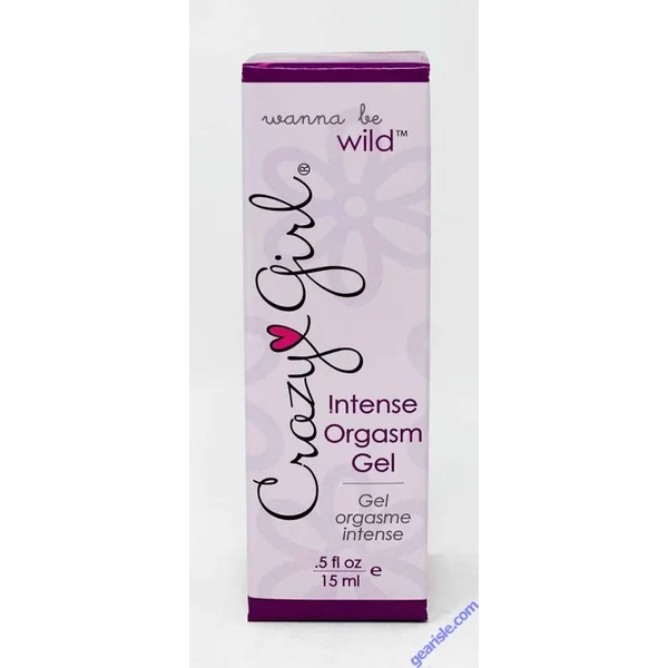 Crazy Girl Wanna Be Wild Intense Orgasm Gel 0.5 Oz 15 ml