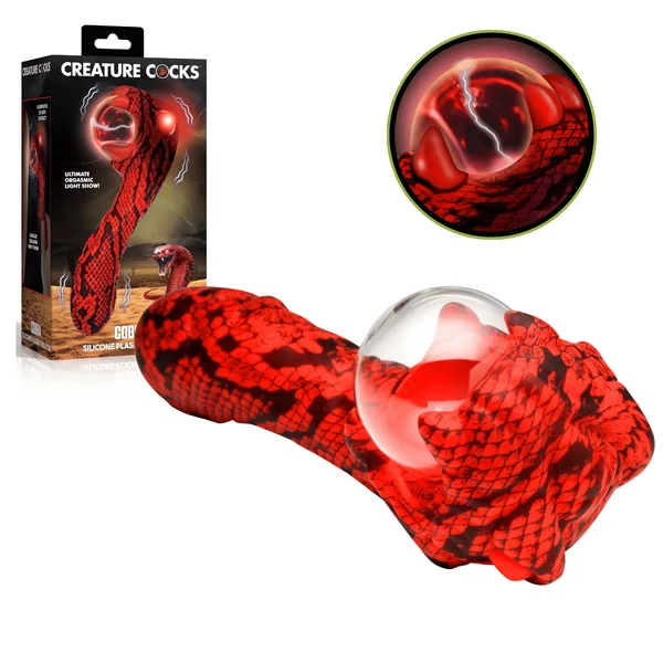 Creature Cock Electric Cobra Silicone Plasma Vibrator