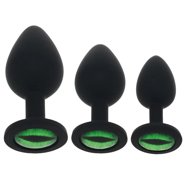 Creature Cocks Creature Eyes Silicone Butt Plug Set