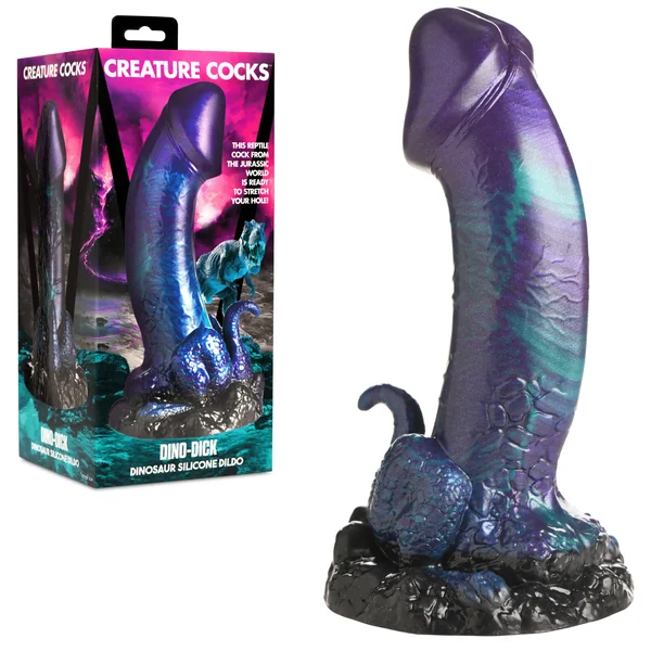 Creature Cocks Dino Dick Dinosaur Harness CompatibleSilicone Fantasy Dildo