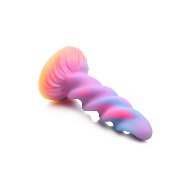 Creature Cocks Galactic Cock Alien Creature Glow in the Dark Silicone Dildo – Multicolor