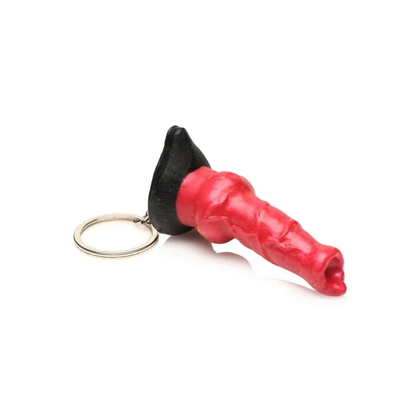 Creature Cocks Hell-Hound Keychain - Red
