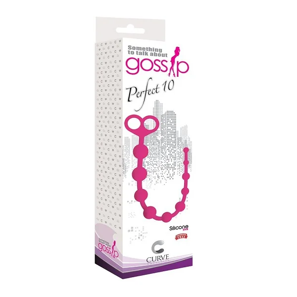 Curve Novelties Gossip Perfect 10 Anal Beads