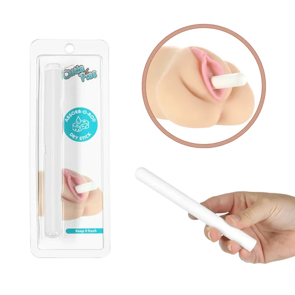 Cutiepies Absorbent Dry Stick Reusable Ultra-Absorbent Rod- White