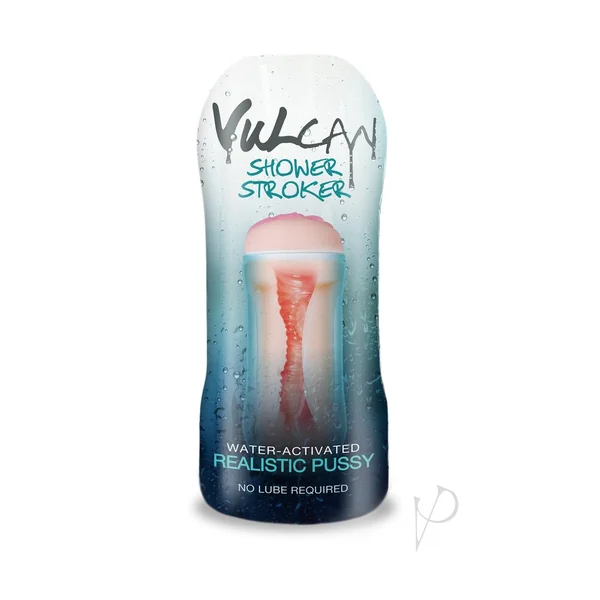 Cyberskin H2O Vulcan Water Activated Realistic Shower Stroker Masturbation Cup Flesh