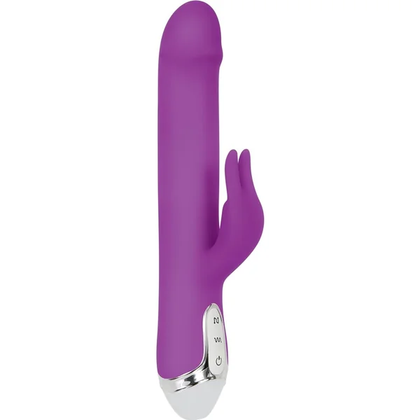 Dancing Pearl Rabbit Rechargeable Silicone Purple