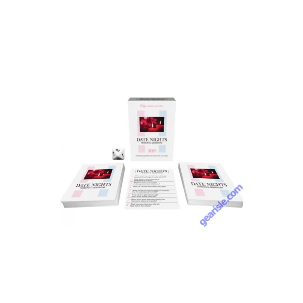 Date Nights Personal Questions Adults Card Game Kheper Games