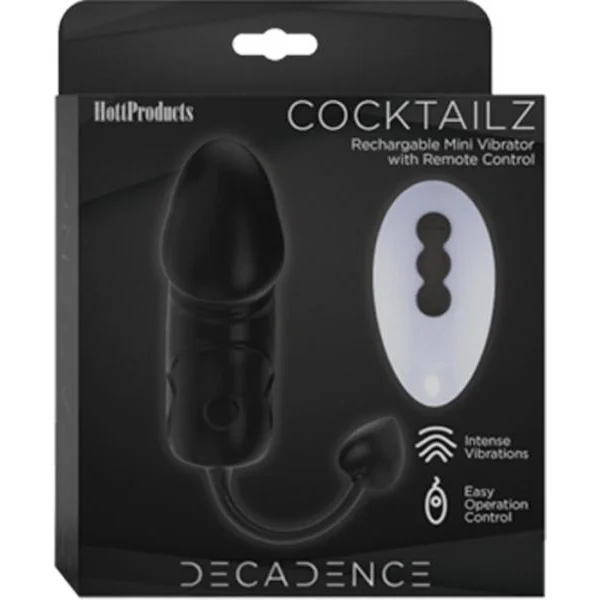 Decadence Cocktailz Vibrating Penis Shape Egg