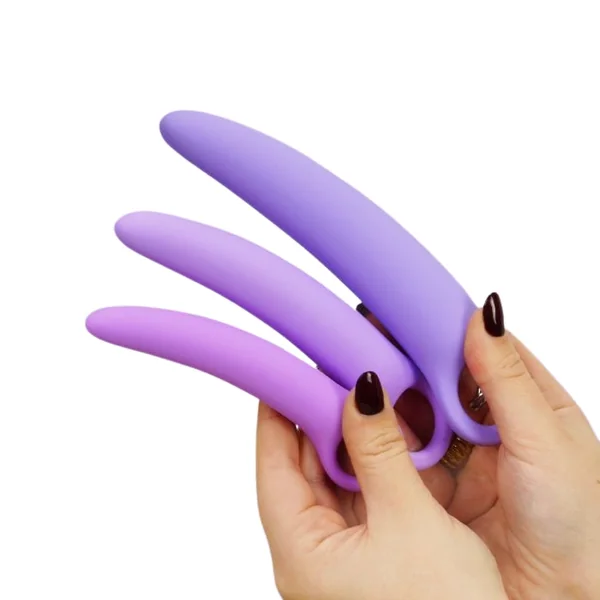 Deluxe 5-Piece Curved Silicone Dilator Kit