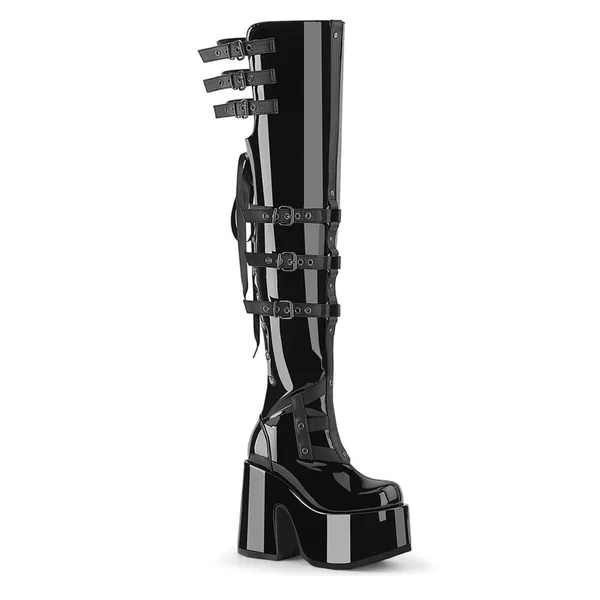 Demonia CAMEL-308 Thigh Boot