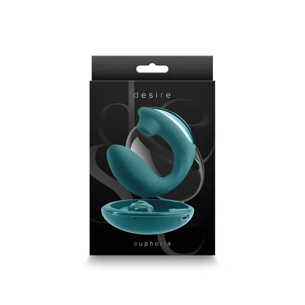 Desire Euphoria Dark Teal Massager