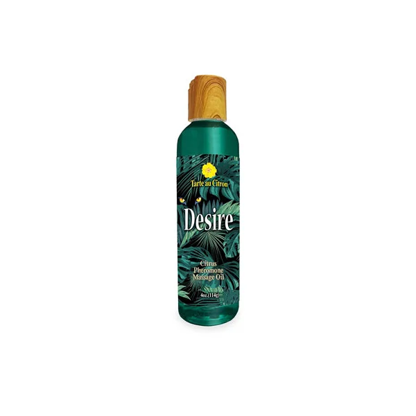 Desire Pheromone Massage Oil Citrus 4 oz.