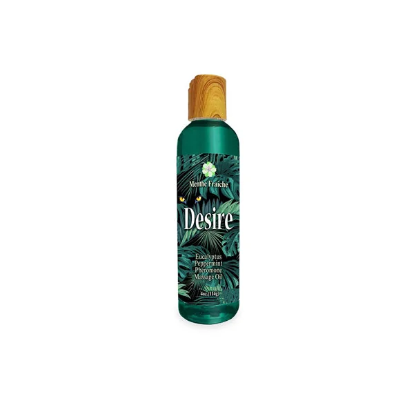 Desire Pheromone Massage Oil Eucalyptus/Peppermint 4 oz.