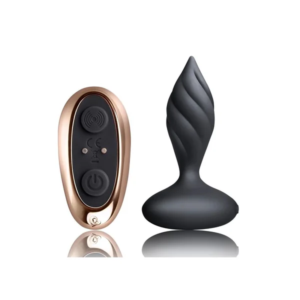 Desire Rechargeable Silicone Anal Plug with Remote Control