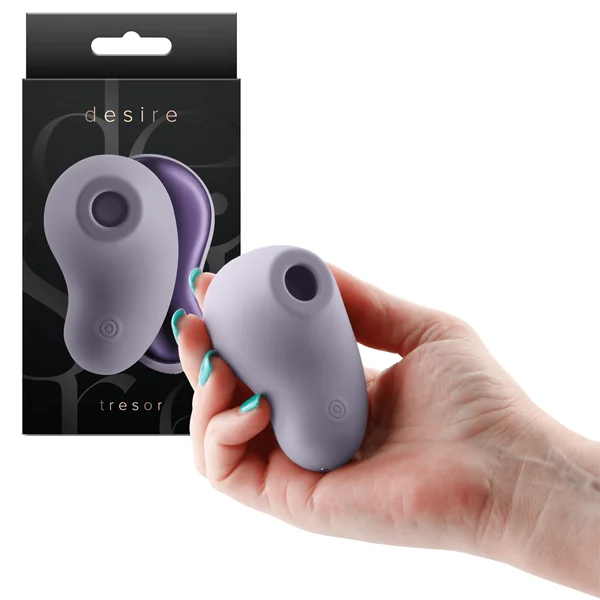 Desire Tresor RechargeableSilicone Air Pulse Clitoral Sucking Vibrator