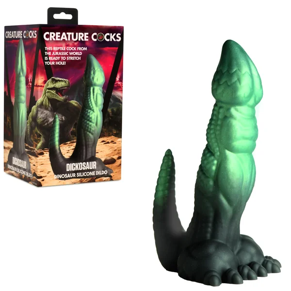 Dickosaur Dinosaur Suction Cup Harness Compatible Silicone Fantasy Dildo