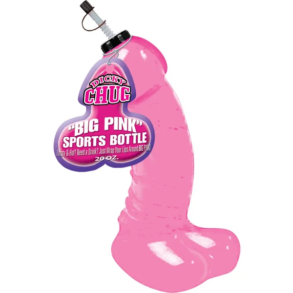 Dicky Chug Big Sports Bottle 20 Ounce Pink