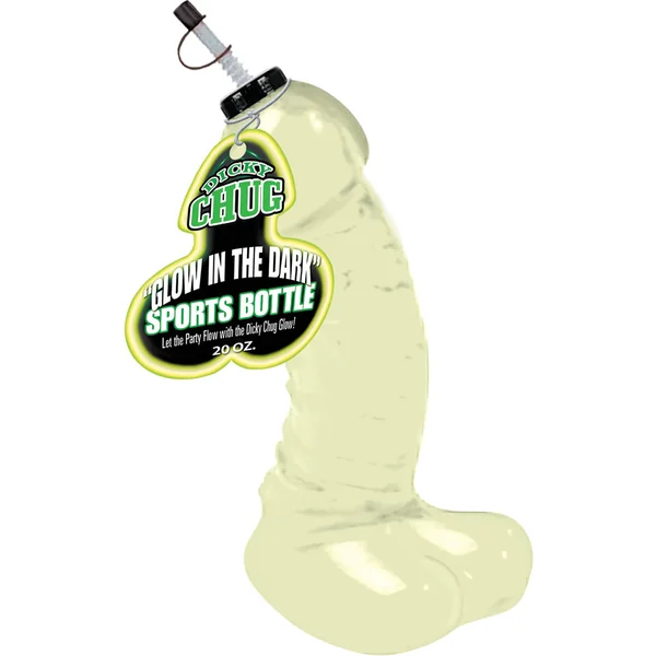 Dicky Chug Glow In The Dark Sports Bottle 20 Ounce
