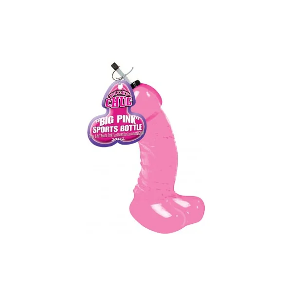 Dicky Chug Sports Bottle - Big Pink