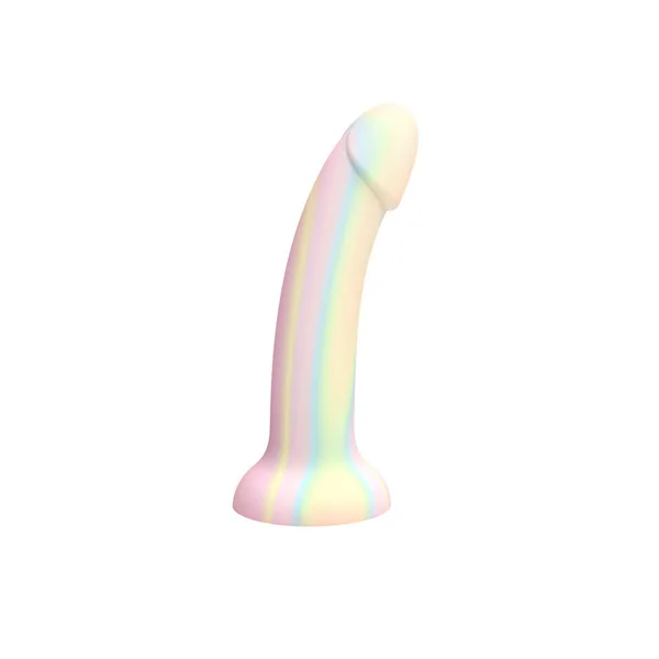Dildolls Glow In The Dark Silicone Suction Dildo - Fantasia