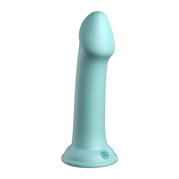 Dillio Platinum Big Hero Silicone Dildo 6in – Teal