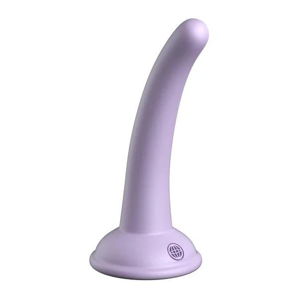 Dillio Platinum Curious Five Silicone Dildo 5in – Lavender