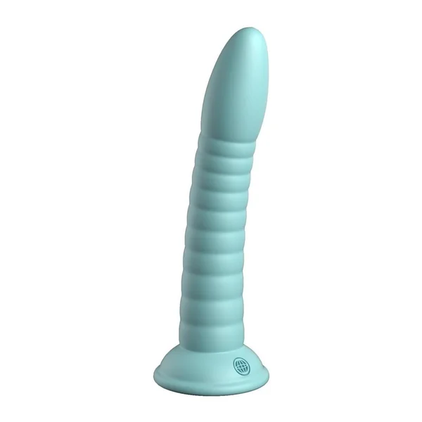Dillio Platinum Wild Thing Silicone Dildo 7in – Teal