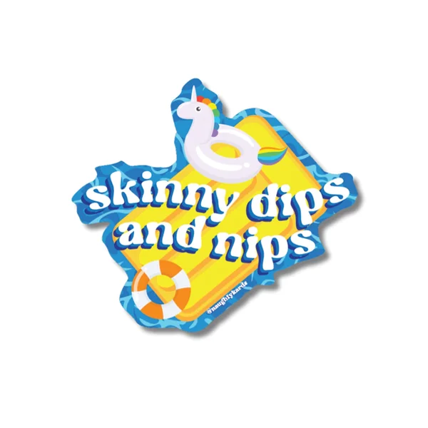 Dips And Nips Sticker - Pack of 3