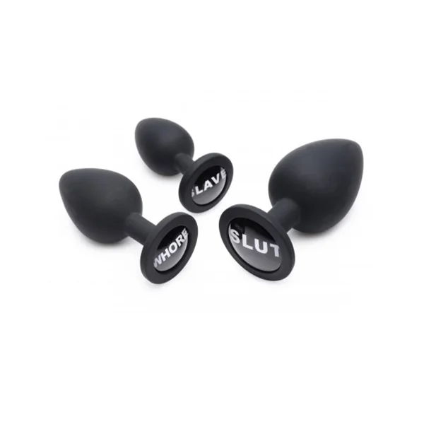 Dirty Words Anal Plug Set