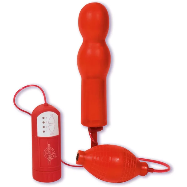 Doc Johnson Pleasure Master Inflatable Vibrating Anal Plug