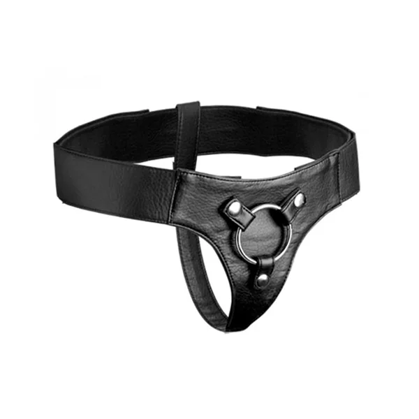 Domina Adjustable Wide Band Strap on Harness