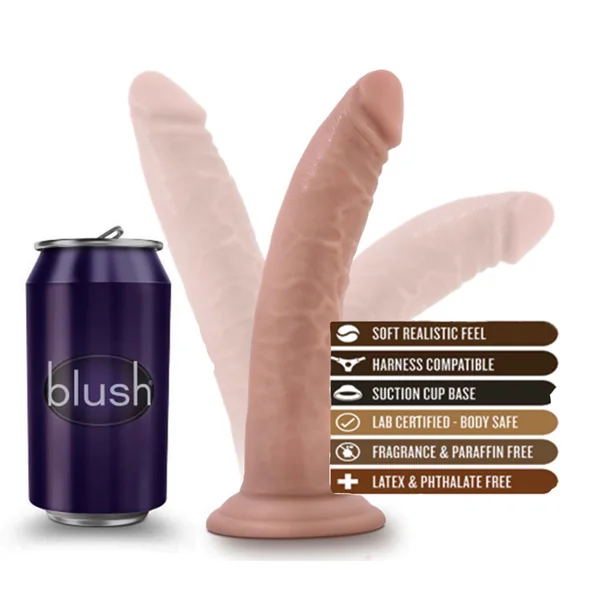 Dr. Skin Cock Realistic Dildo With Suction Cup Harness Compatible