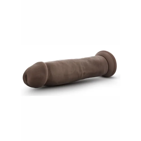 Dr. Skin Silver Collection Dildo 9in – Chocolate