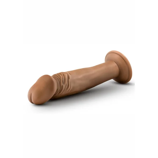 Dr. Skin Silver Collection Dr. Small Dildo 6.5in – Caramel
