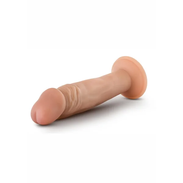 Dr. Skin Silver Collection Dr. Small Dildo with Suction Cup 6in – Vanilla