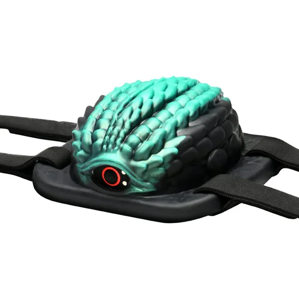 Dragon Vibrating Silicone Grinder with Mounting Straps