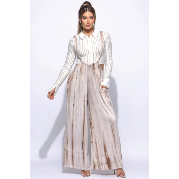 Drawstring Baggy Jumpsuit