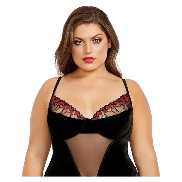 Dreamgirl Velvet Rose Teddy X