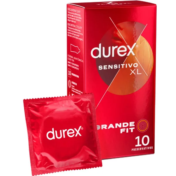DUREX – SENSITIVE XL CONDOMS 10 UNITS