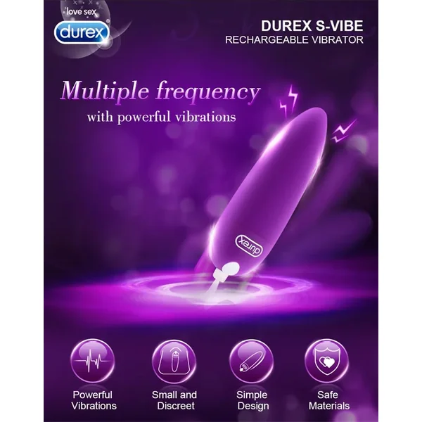 Durex S-VIBE Bullet Wireless Vibration Jump Egg For Women