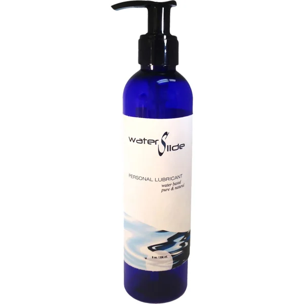 Earthly Body WaterSlide Water Based Personal Lubricant Moisturizer 8oz