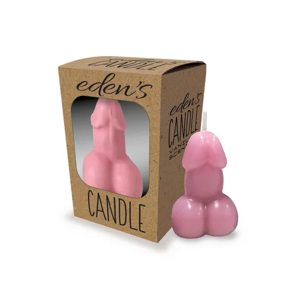 Eden's Candle Vanilla Scented Penis
