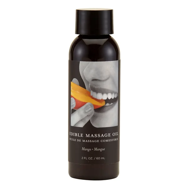 Edible Massage Oil 2 Fl Oz. - Mango