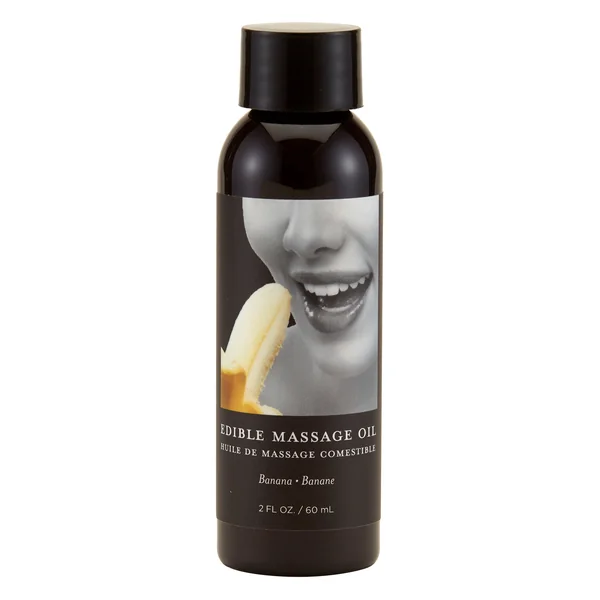 Edible Massage Oil - Banana - 2 Fl. Oz.