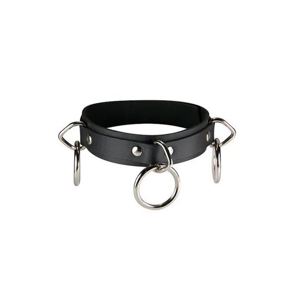 Ego Driven - 3 Ring Locking Slave Collar - Small