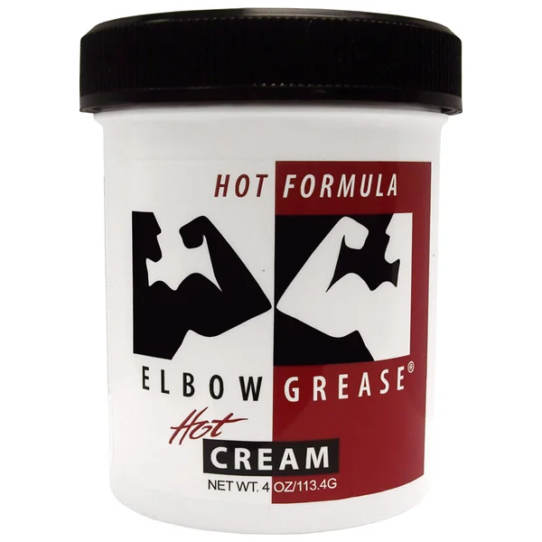 Elbow Grease Hot Formaul Hot Cream Lubricant 4 Ounce