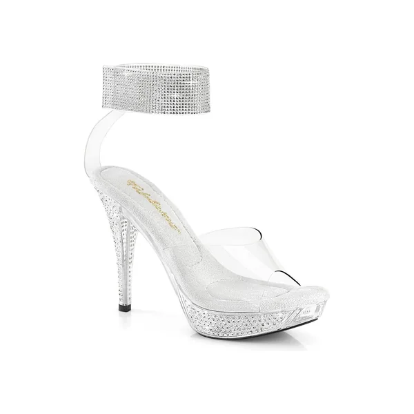 ELEGANT-442 Clear Vinyl Sandal
